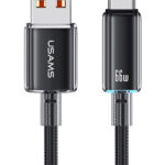 USAMS καλώδιο USB-C σε USB US-SJ658, 66W, 480Mbps, 1.2m, μαύρο - 6958444908144