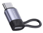 USAMS αντάπτορας USB-C σε Lightning US-SJ677, 30W, 480Mbps, γκρι - 6958444908847