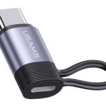 USAMS αντάπτορας USB-C σε Lightning US-SJ677, 30W, 480Mbps, γκρι - 6958444908847
