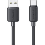 USAMS καλώδιο USB-C σε USB US-SJ688, 3A, 480Mbps, 1m, μαύρο - 6958444909202