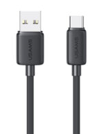 USAMS καλώδιο USB-C σε USB US-SJ688, 3A, 480Mbps, 1m, μαύρο - 6958444909202