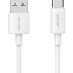 USAMS καλώδιο USB-C σε USB US-SJ708, 3A, 480Mbps, 1m, λευκό - 6958444909950