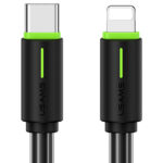 USAMS καλώδιο Lightning σε USB-C US-SJ735, 30W, 480Mbps, 1m, μαύρο - 6958444991825