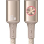 USAMS καλώδιο USB-C SJ752, 60W, 480Mbps, 1.2m, μπεζ - 6958444993423