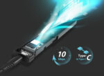 SILICON POWER θήκη για M.2 PCIe NVMe/SATA SSD PD60, tool free, 10Gbps, μαύρη - 4713436144199 - Image 2