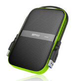 SILICON POWER εξωτερικός HDD Armor A60, 1TB, USB 3.2, πράσινος - 4712702635997