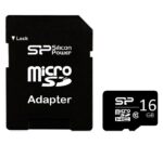 SILICON POWER κάρτα μνήμης 16GB micro SDHC, Class 10 - 4712702618815