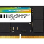 SILICON POWER μνήμη DDR5 SODIMM SP016GBSVU480F02, 16GB, 4800MHz, CL40 - 4713436147572
