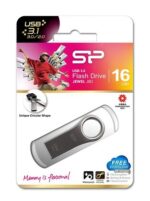 SILICON POWER USB Flash Drive Jewel 80, 16GB, USB 3.2, ασημί - 4712702638141 - Image 2