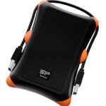 SILICON POWER εξωτερικός HDD Armor A30, 2TB, USB 3.2, μαύρος - 4712702635539