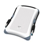 SILICON POWER εξωτερικός HDD Armor A30, 2TB, USB 3.2, λευκός - 4712702635546