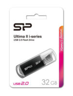 SILICON POWER USB Flash Drive Ultima II-I, 32GB, USB 2.0, μαύρο - 4712702613155 - Image 2