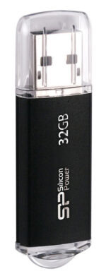 SILICON POWER USB Flash Drive Ultima II-I, 32GB, USB 2.0, μαύρο - 4712702613155