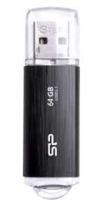 SILICON POWER USB Flash Drive Blaze B02, 64GB, USB 3.2, μαύρο - 4712702646474