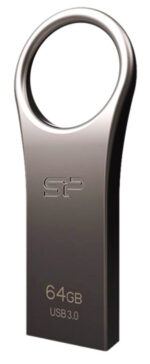 SILICON POWER USB Flash Drive Jewel 80, 64GB, USB 3.2, ασημί - 4712702638165