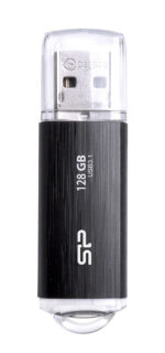 SILICON POWER USB Flash Drive Blaze B02, 128GB, USB 3.2, μαύρο - 4712702646481