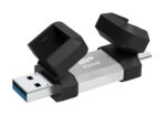 SILICON POWER USB Flash Drive C51, USB/USB-C, 256GB, 200MBps, ασημί - 4713436155584