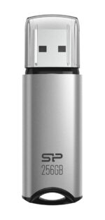 SILICON POWER USB Flash Drive Marvel M02, 256GB, USB 3.2, γκρι - 4713436150794