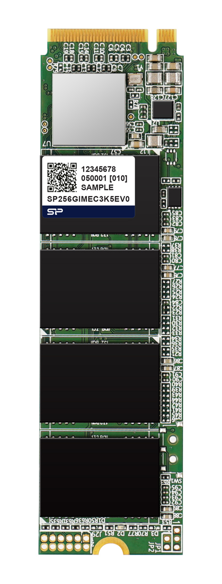 SP256GIMEC3K5EV0 SILICON POWER industrial SSD NVMe PCIe Gen3x4 M.2 2280 MEC3K0E, 256GB, 2.600/2.000MBps, 3D TLC, -20~75 °C - 5210131135655 - Image 1