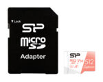 SILICON POWER κάρτα μνήμης microSDXC Superior, 512GB, C10 UHS-I U3 A1 V30 - 4713436128311
