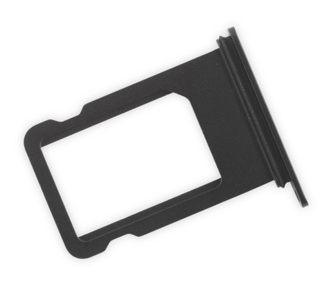 SPIP7-025 Υποδοχή Κάρτας SIM για iPhone 7 Plus, Black - 5210131049822 - Image 1