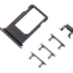 Υποδοχή κάρτας SIM και Side Button για iPhone 8 Plus, μαύρο -