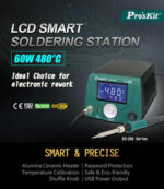 PROSKIT σταθμός συγκόλλησης SS-256B με κολλητήρι, 60W, 200~480 °C - 4711552159639 - Image 2
