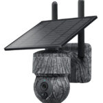 SECTEC smart ηλιακή κάμερα κυνηγού ST-517C, 3MP, 4G, PIR, PTZ, SD, IP65 - 5210131080696