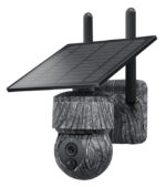 SECTEC smart ηλιακή κάμερα κυνηγού ST-517C, 3MP, 4G, PIR, PTZ, SD, IP65 - 5210131080696