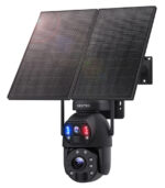 SECTEC smart ηλιακή κάμερα ST-598-6M-4G-20W-EU, 3MP dual lens, 20x zoom, 4G, SD, PTZ - 5210131106532