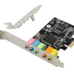 POWERTECH κάρτα επέκτασης PCIe σε 6x channel audio ST17, CM8738 - 5210131044414
