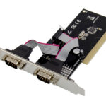 POWERTECH κάρτα επέκτασης PCI σε 2x serial ST320, WHC351Q - 5210131044407