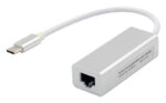 Αντάπτορας δικτύου ST735, USB-C, 1000Mbps Ethernet, ασημί - 5210131035573