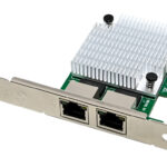POWERTECH κάρτα επέκτασης PCIe σε 2x RJ45 ST7377, 1000Mbps - 5210131089064