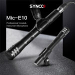 SYNCO μικρόφωνο χειρός SY-E10-MIC, δυναμικό, καρδιοειδές, XLR, μαύρο - 619660478793 - Image 2