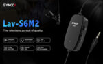 SYNCO μικρόφωνο Lav-S6M2, clip-on, omnidirectional, 3.5mm, 400mAh, μαύρο - 616366812517 - Image 2