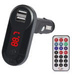 Car FM Transmitter T26 με LCD οθόνη, USB, SD, μαύρο - 5210131004012