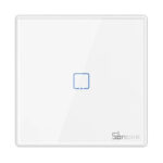 SONOFF smart διακόπτης T2EU1C-RF 433MHz, αφής, μονός, λευκός - 6920075776256