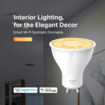 TP-LINK LED smart λάμπα spot Tapo L610, WiFi, 2.9W, 2700K, GU10, Ver 1.0 - 4897098683637 - Image 2