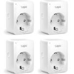 TP-LINK smart αντάπτορας ρεύματος TAPO-P100, Wi-Fi, ΒΤ, 4τμχ, Ver. 1.0 - 6935364006112