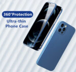 POWERTECH θήκη & tempered glass 2.5D TGC-0005 για iPhone 12 Pro, μπλε - 5210131052129 - Image 2