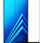 POWERTECH Tempered Glass 5D Full Glue για Samsung A8 Plus 2018, Black - 5210131005644