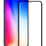 POWERTECH Tempered Glass 5D Full Glue για iPhone XS, Black - 5210131005750