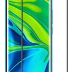 POWERTECH Tempered Glass 3D, Full Glue, Xiaomi Mi Note 10/10 Pro, μαύρο - 5210131016428
