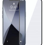 POWERTECH Tempered Glass 5D, full glue, iPhone 12 Pro Max, μαύρο - 5210131031643