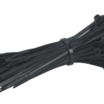 POWERTECH δεματικά καλωδίων TIES-005, 150x3mm, μαύρα, 100τμχ - 5210131027325