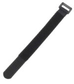 POWERTECH ιμάντας τύπου velcro TIES-026, 45x2cm, μαύρος, 10τμχ - 5210131024614
