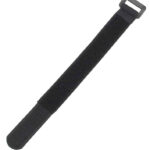 POWERTECH ιμάντας τύπου velcro TIES-027, 60x2cm, μαύρος, 10τμχ - 5210131024621