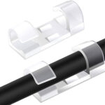 POWERTECH οργανωτής καλωδίων TIES-032, 3.3x1x1cm, διαφανές, 20τμχ - 5210131036020