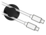 POWERTECH οργανωτές καλωδίων TIES-073, 2 θέσεις, Φ7mm, μαύρο, 10τμχ - 5210131071533 - Image 2